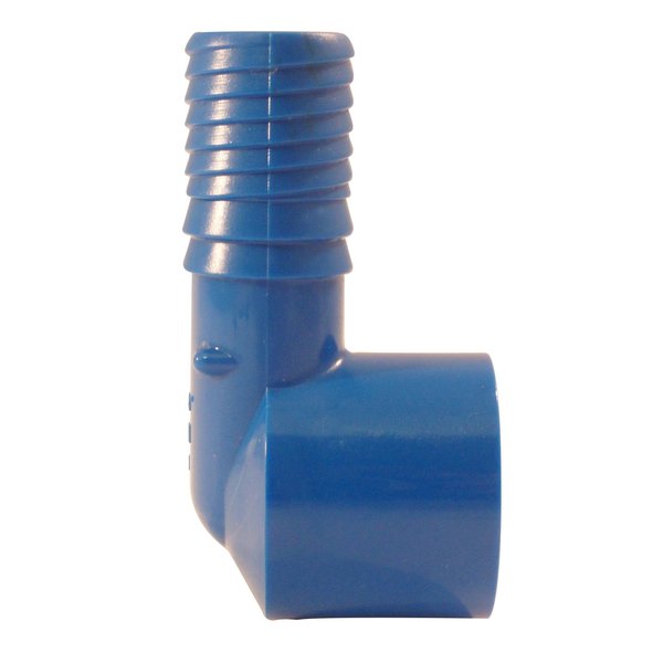 Apollo By Tmg 3/4 in. Polypropylene Blue Twister Insert 90-Degree x FPT Elbow ABTFE34